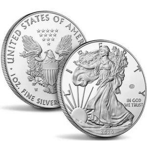 End of World War II 75th Anniversary American Eagle Silver Proof Coin